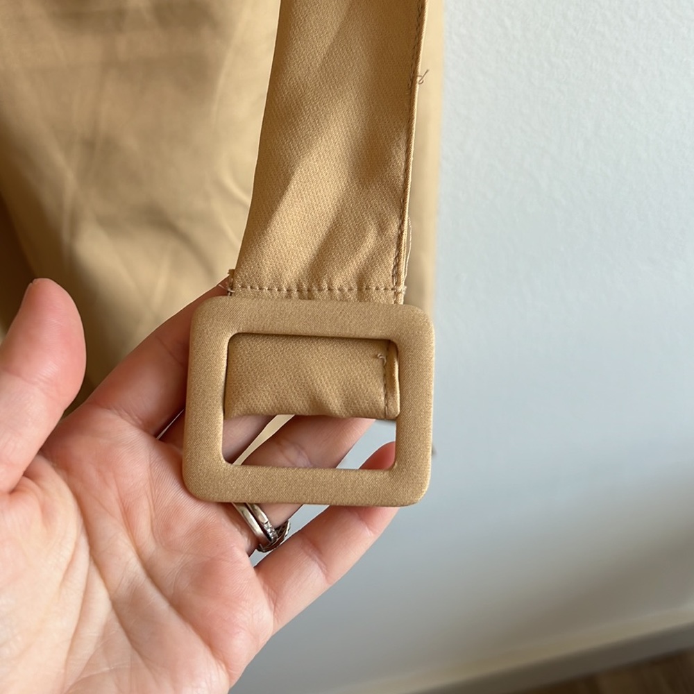 Tan trench coat inspired dress - Picture 4 of 5